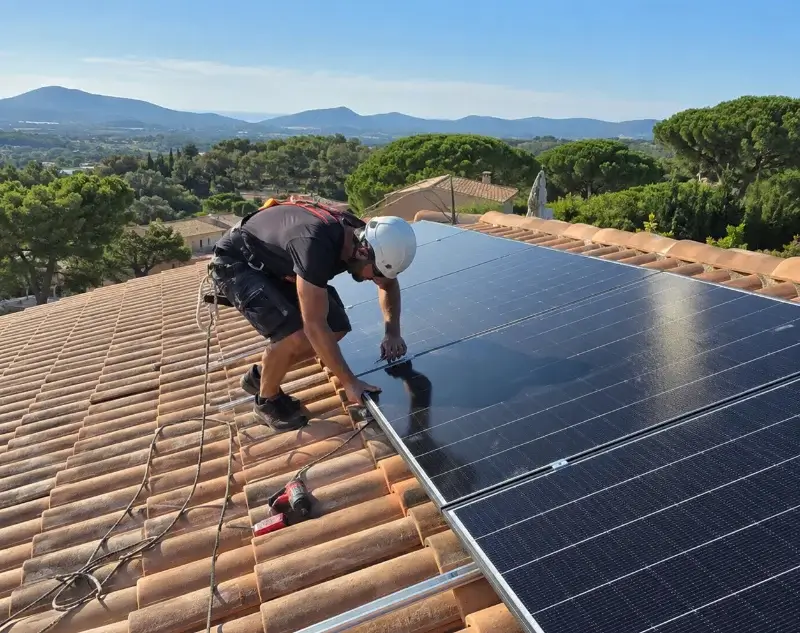 Installateur panneaux solaires Toulon — pose photovoltaïque sur toiture